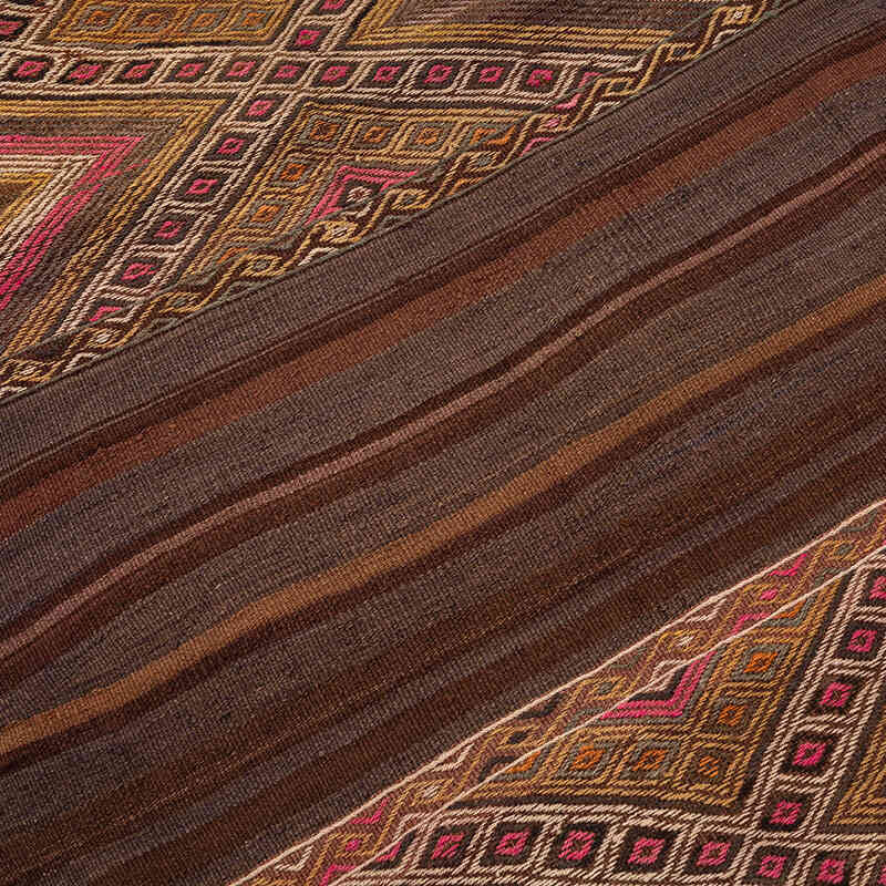 Vintage Bayburt Kilim Rug - 4'  x 5' 2" (48" x 62") - K0077750