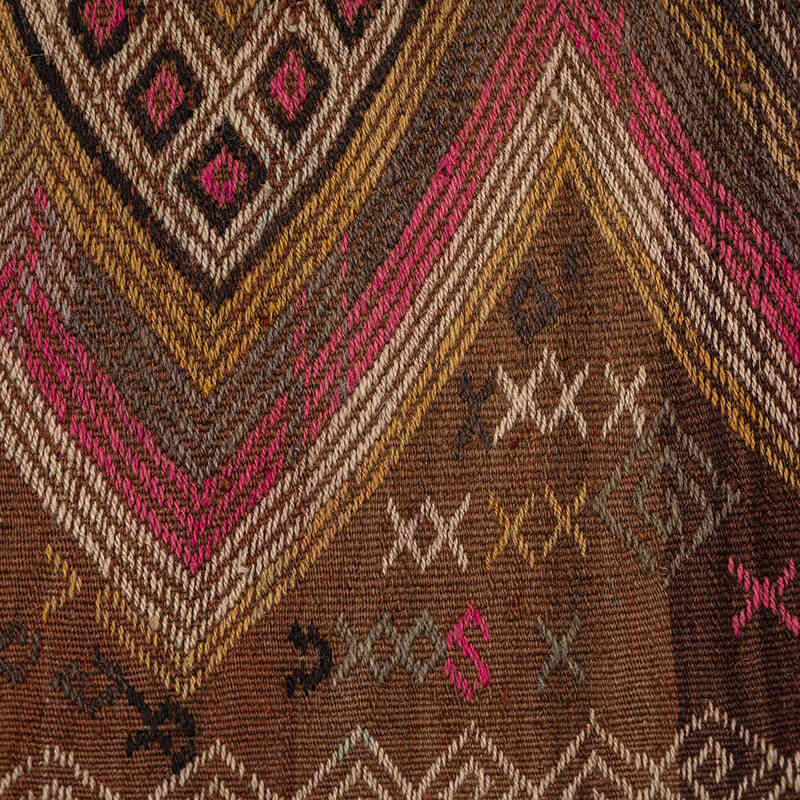 Vintage Bayburt Kilim Rug - 4'  x 5' 2" (48" x 62") - K0077750