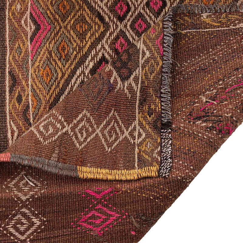 Vintage Bayburt Kilim Rug - 4'  x 5' 2" (48" x 62") - K0077750