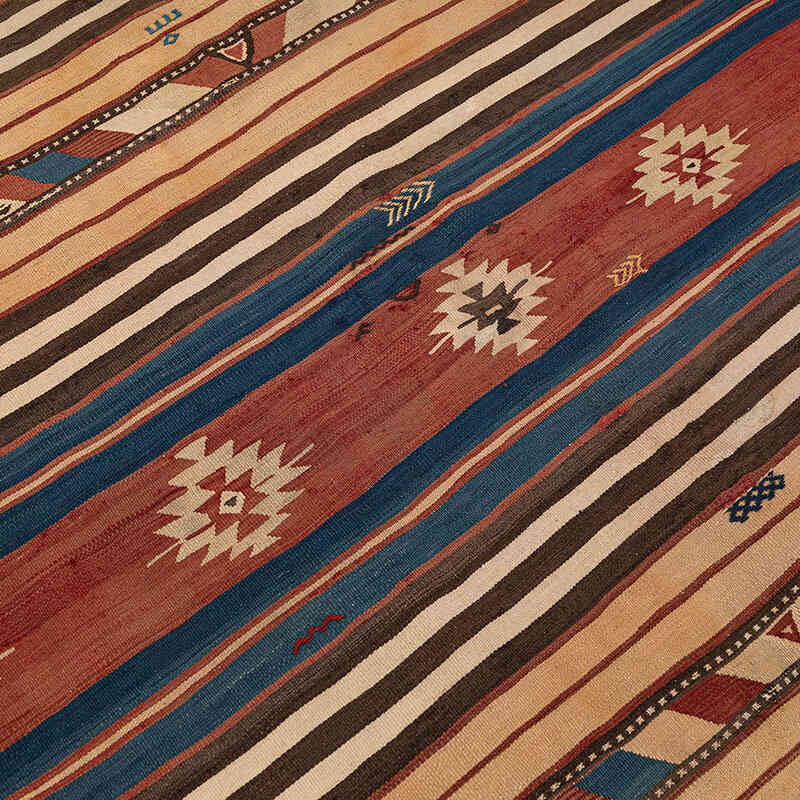 Alfombra Vintage Manastir Kilim - 187 cm x 275 cm - K0077761