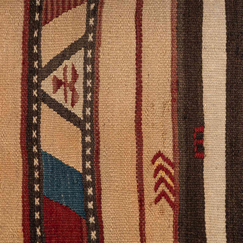 Alfombra Vintage Manastir Kilim - 187 cm x 275 cm - K0077761