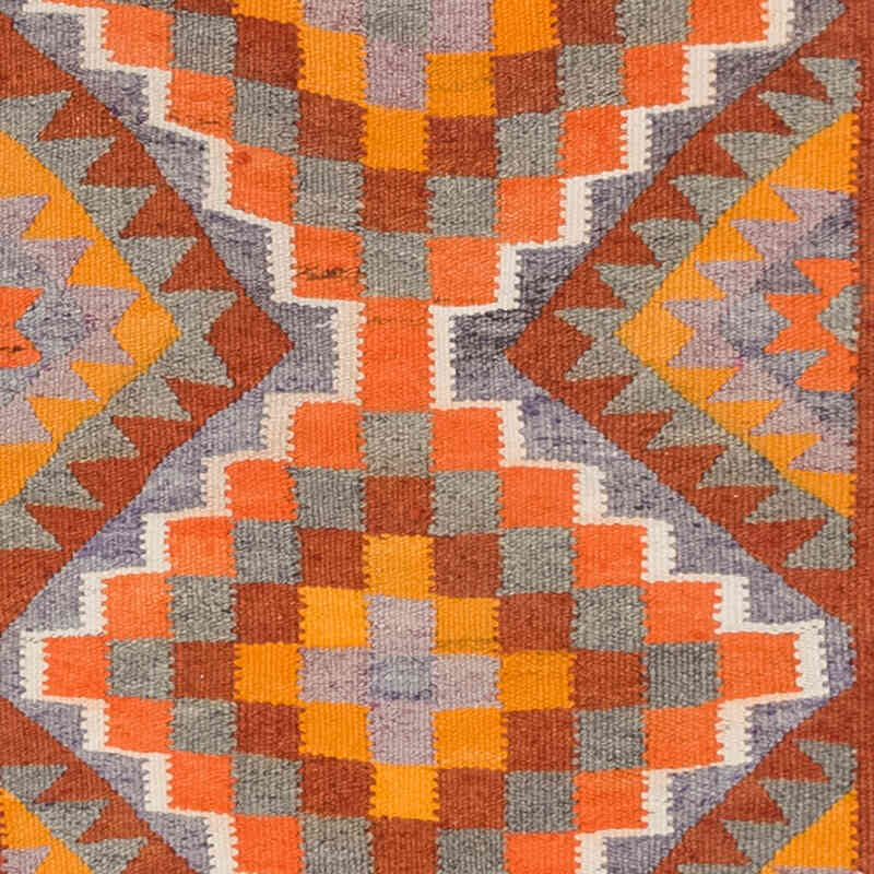 Vintage Tribal Kilim Runner - 3'  x 10' 6" (36" x 126") - K0077769