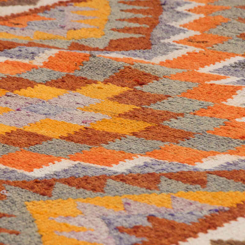 Vintage Tribal Kilim Runner - 3'  x 10' 6" (36" x 126") - K0077769