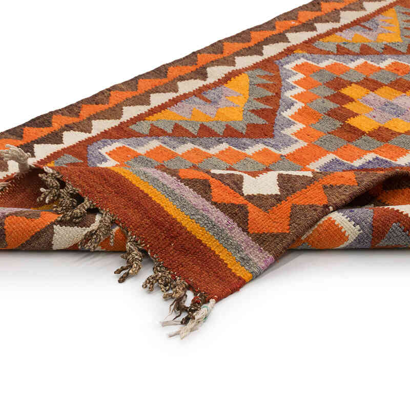 Vintage Tribal Kilim Runner - 3'  x 10' 6" (36" x 126") - K0077769