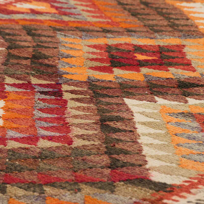 Vintage Anadolu Kilim Yolluk - 94 cm x 320 cm - K0077770