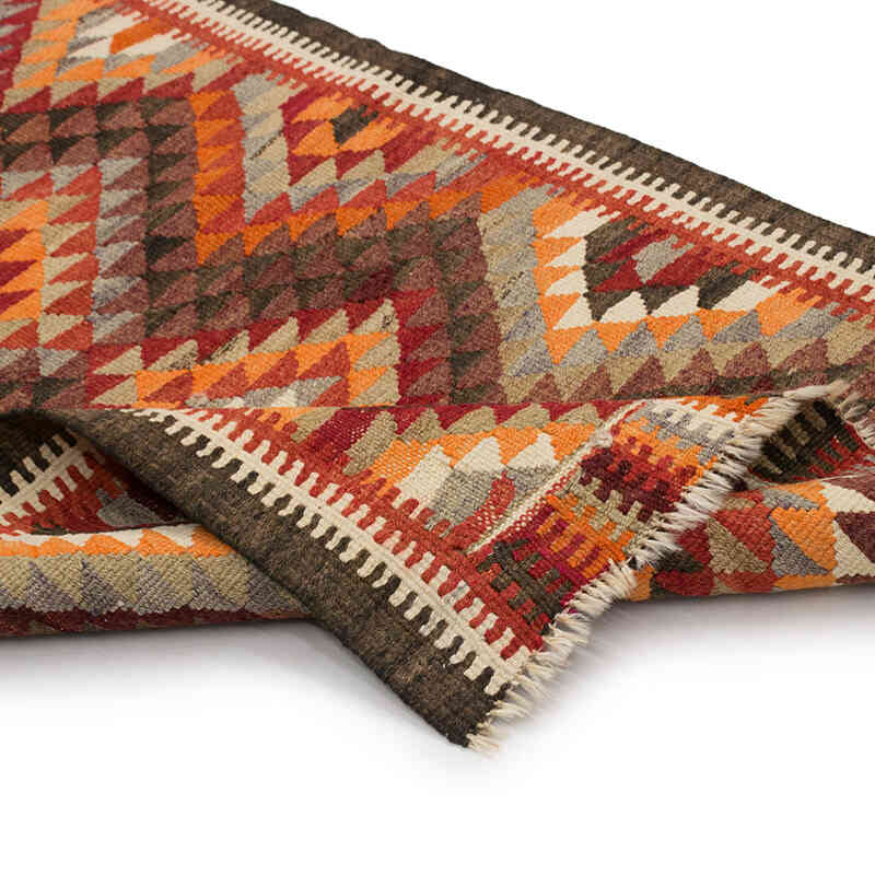 Vintage Anadolu Kilim Yolluk - 94 cm x 320 cm - K0077770