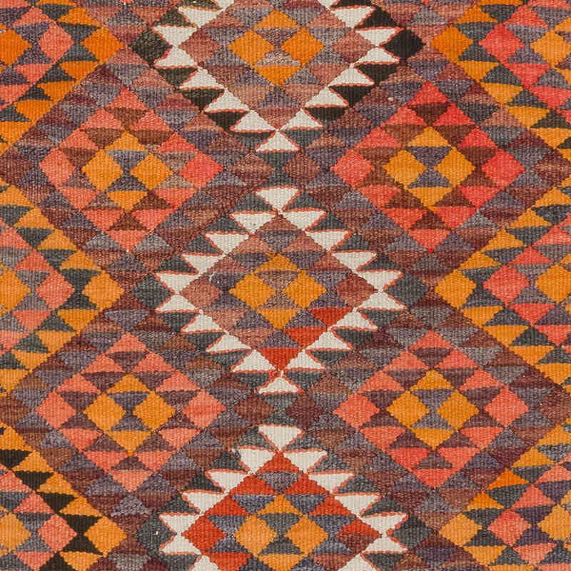 Alfombra Kilim Tribal Vintage - 93 cm x 292 cm - K0077778