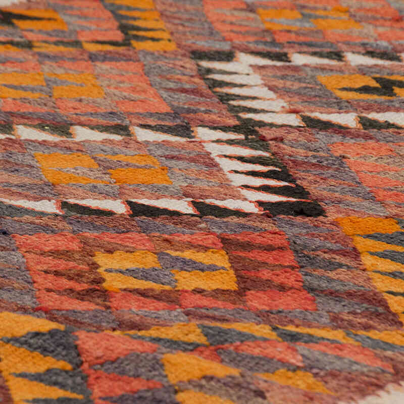 Alfombra Kilim Tribal Vintage - 93 cm x 292 cm - K0077778
