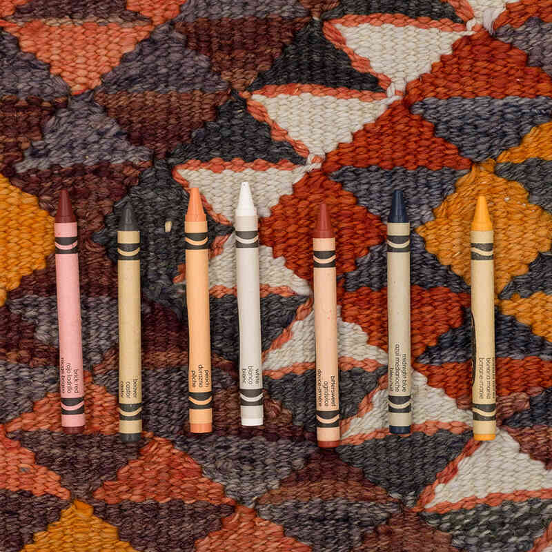 Alfombra Kilim Tribal Vintage - 93 cm x 292 cm - K0077778