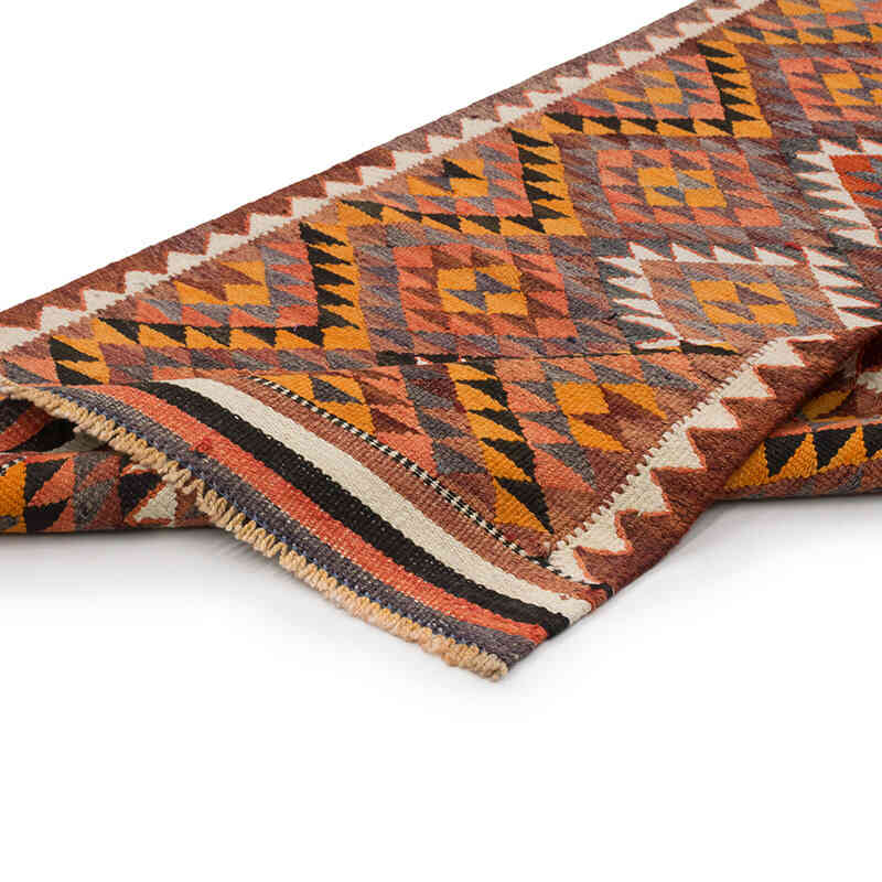 Alfombra Kilim Tribal Vintage - 93 cm x 292 cm - K0077778