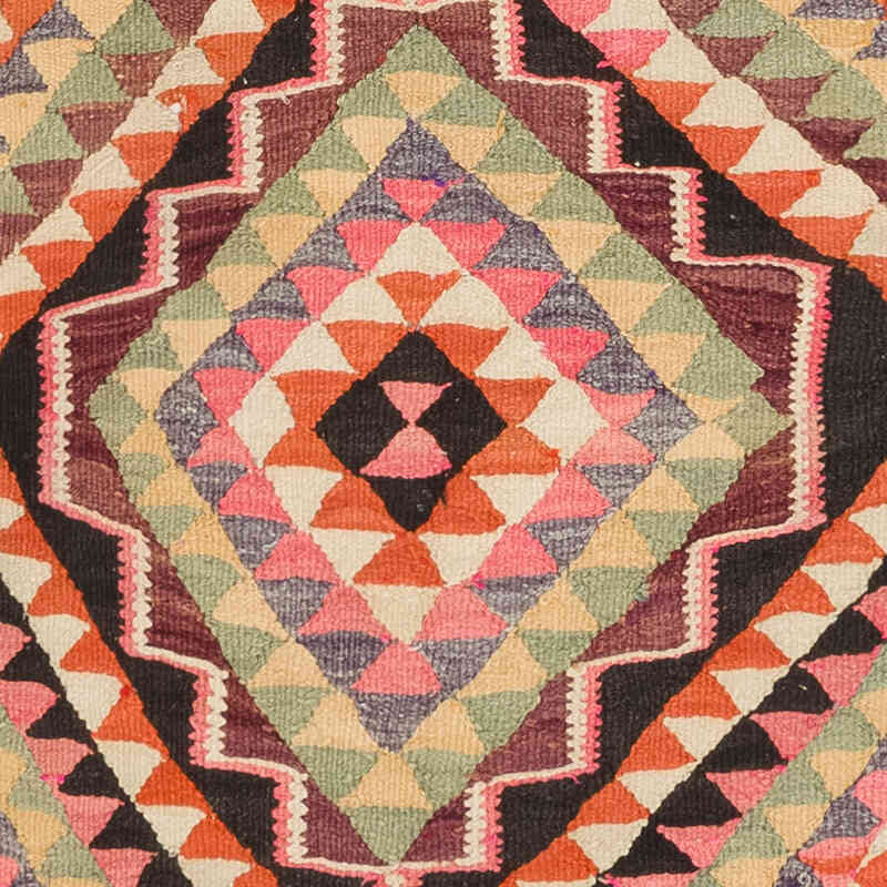 Alfombra Kilim Tribal Vintage - 101 cm x 402 cm - K0077779
