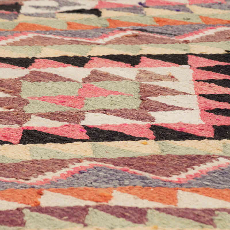 Alfombra Kilim Tribal Vintage - 101 cm x 402 cm - K0077779