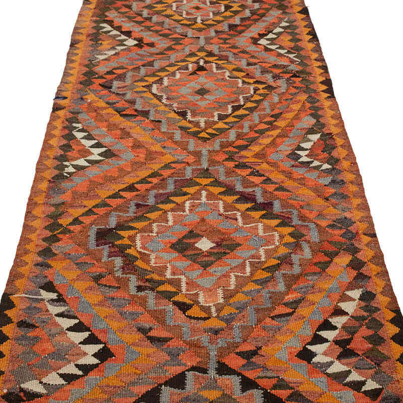 Vintage Anadolu Kilim Yolluk - 86 cm x 316 cm - K0077784