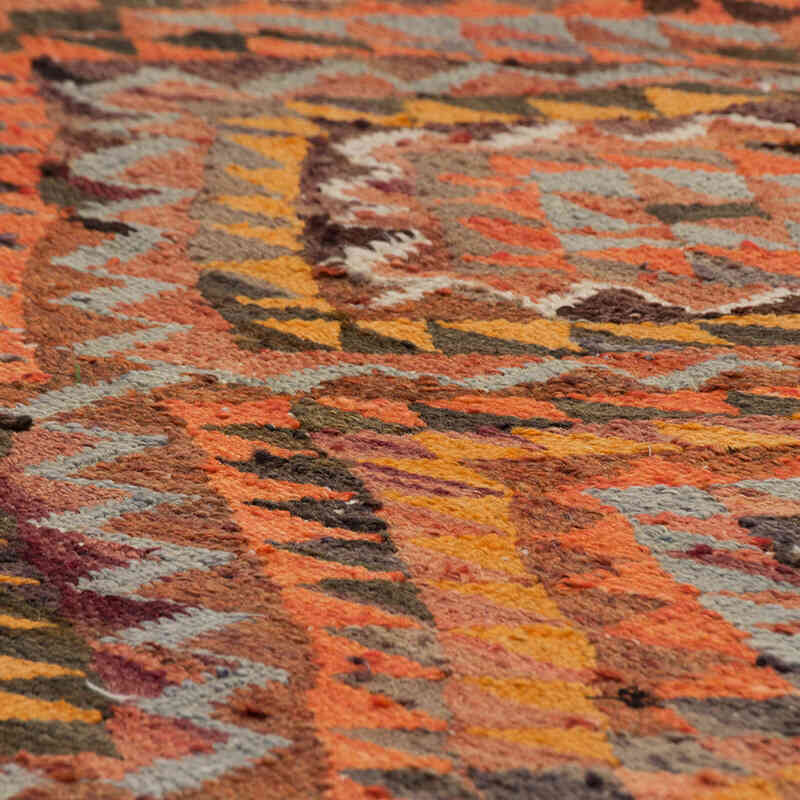 Vintage Anadolu Kilim Yolluk - 86 cm x 316 cm - K0077784