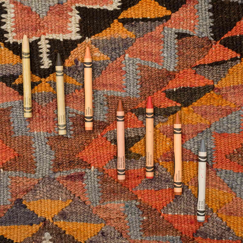 Vintage Anadolu Kilim Yolluk - 86 cm x 316 cm - K0077784