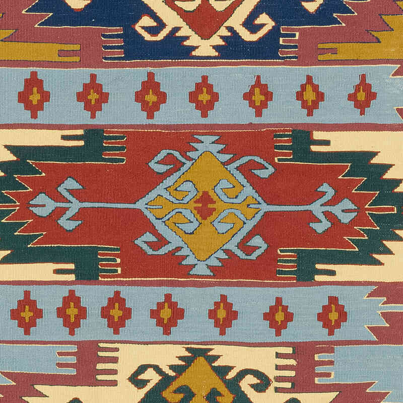 Yeni Kök Boya El Dokuma Kilim - 119 cm x 195 cm - K0077785