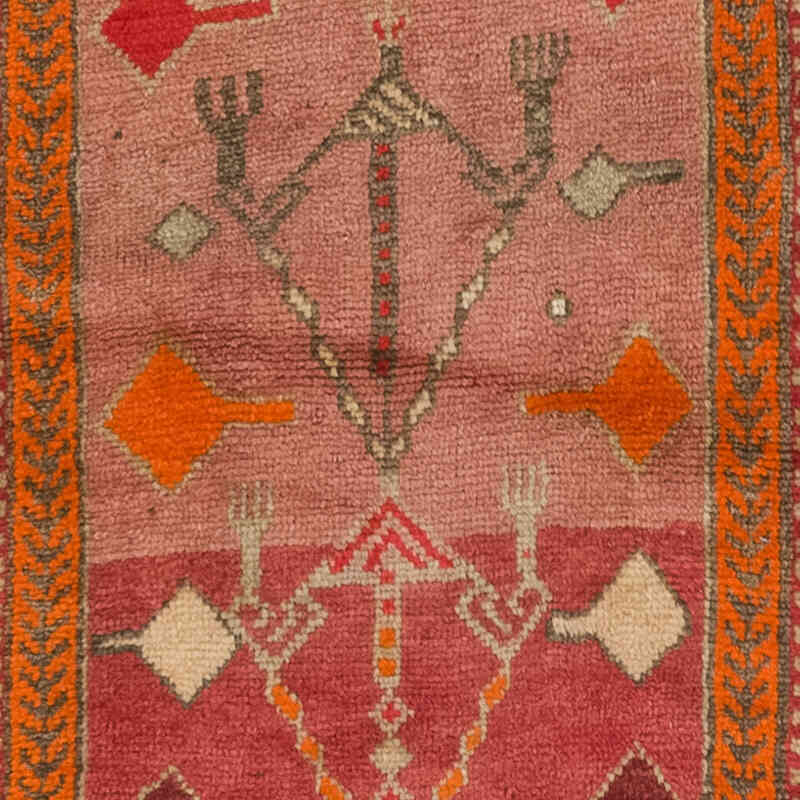 Alfombra Vintage de pasillo - 90 cm x 411 cm - K0077786