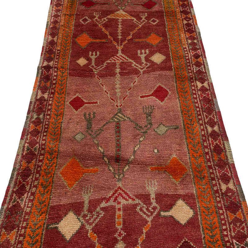 Alfombra Vintage de pasillo - 90 cm x 411 cm - K0077786