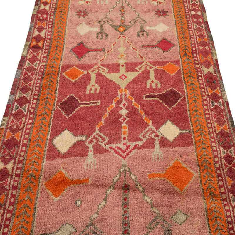 Alfombra Vintage de pasillo - 90 cm x 411 cm - K0077786