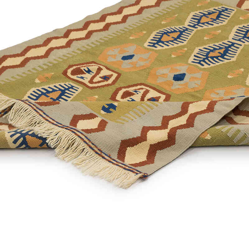 Nueva Alfombra Turca Kilim - 111 cm x 147 cm - K0077787