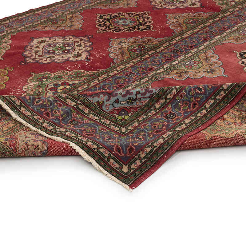 Vintage Turkish Hand-Knotted Rug - 8' 6" x 12' 8" (102" x 152") - K0077790