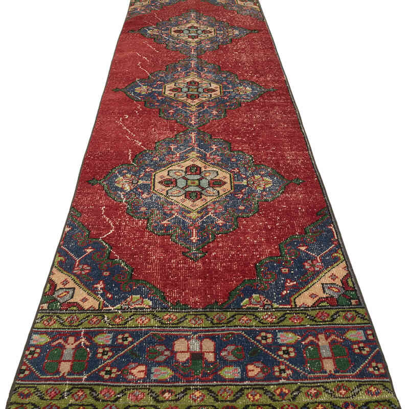 Alfombra Turca Vintage de pasillo - 82 cm x 685 cm - K0077799