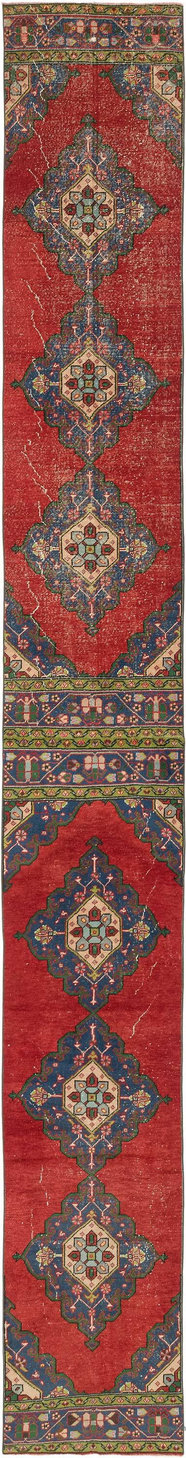 Vintage Turkish Runner Rug - 2' 8" x 22' 6" (32" x 270")