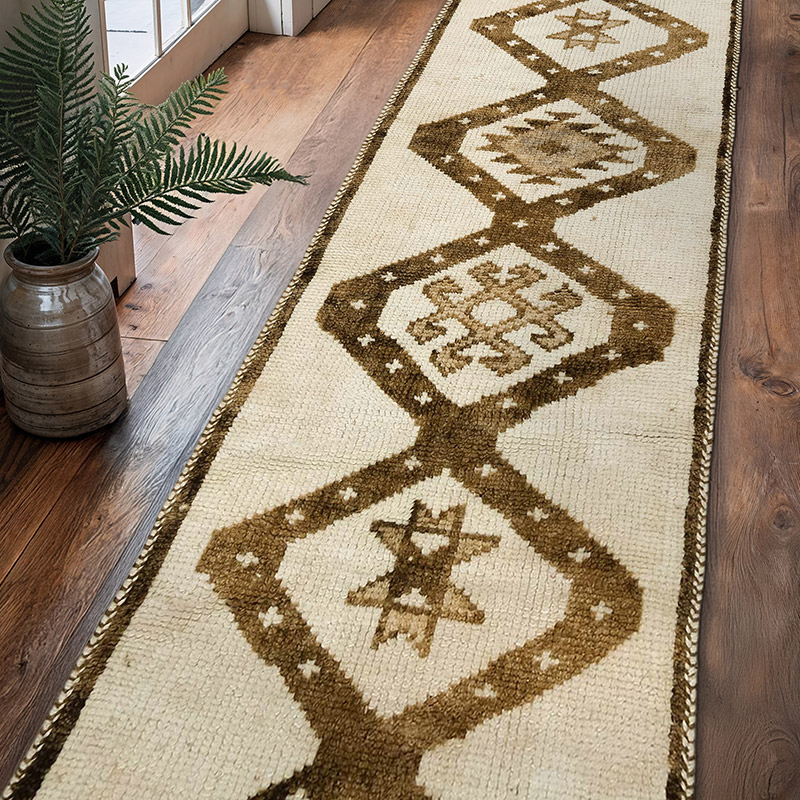 Vintage Anadolu Yolluk - 97 cm x 369 cm - K0077801