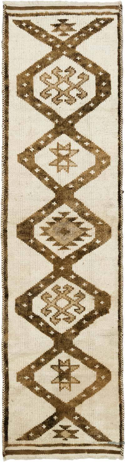 Alfombra Vintage de pasillo - 97 cm x 369 cm
