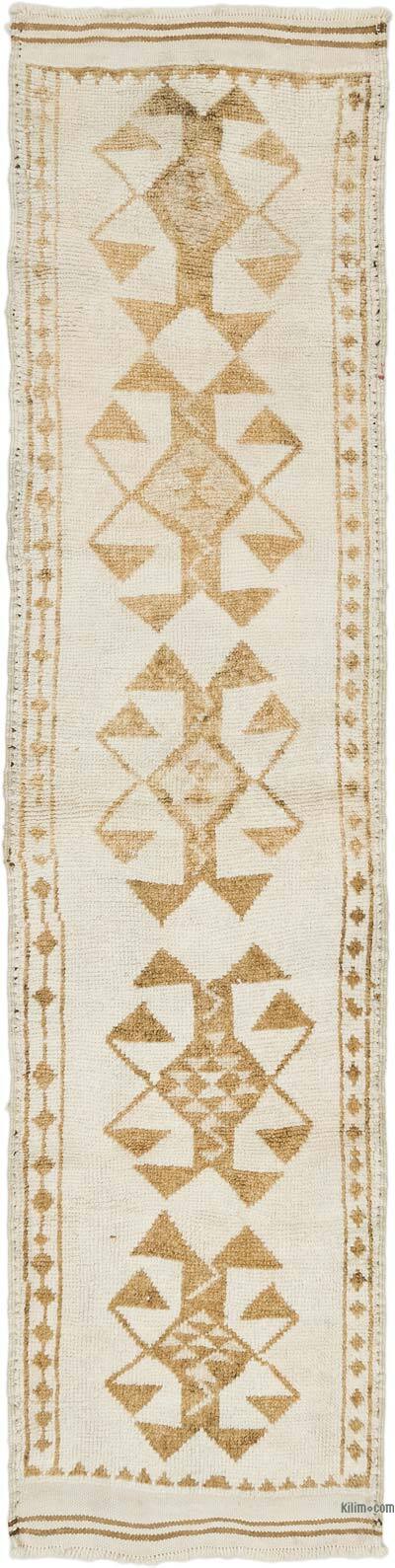 Alfombra Vintage de pasillo - 84 cm x 349 cm