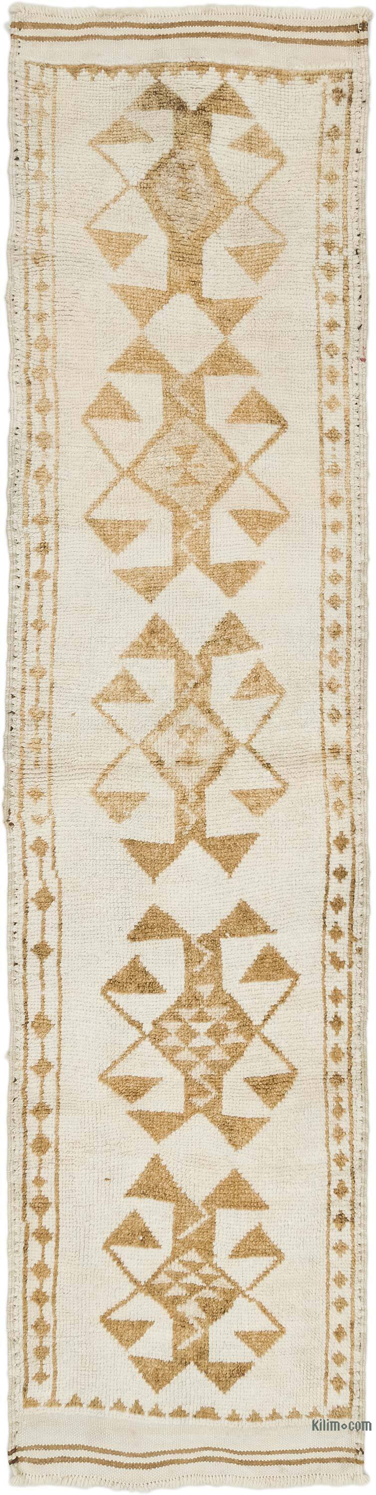 Alfombra Vintage de pasillo - 84 cm x 349 cm - K0077805