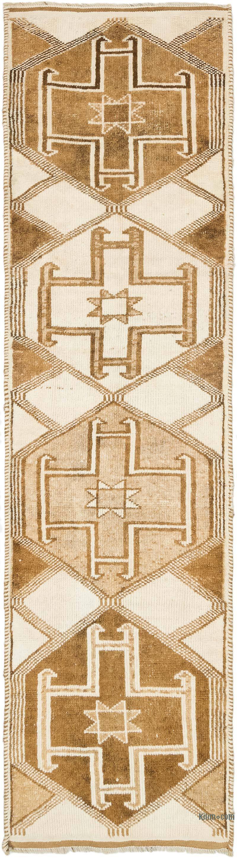 Alfombra Vintage de pasillo - 103 cm x 401 cm - K0077806