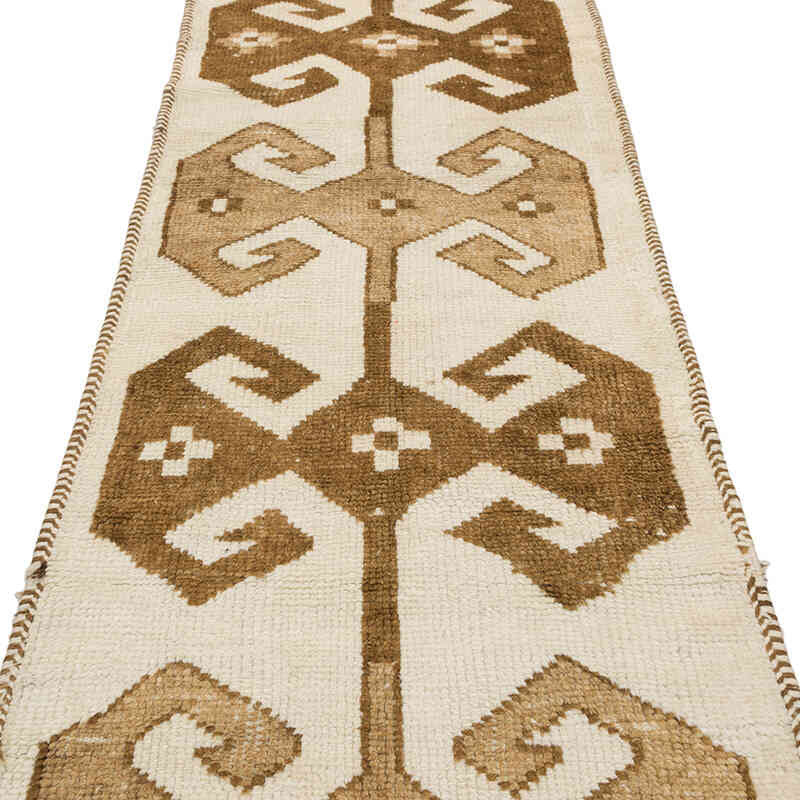 Vintage Tribal Runner Rug - 2' 11" x 11' 1" (35" x 133") - K0077810