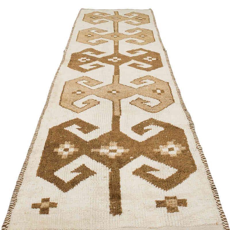 Vintage Tribal Runner Rug - 2' 11" x 11' 1" (35" x 133") - K0077810