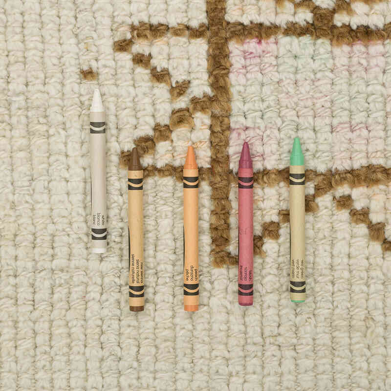 Alfombra Vintage de pasillo - 99 cm x 381 cm - K0077811