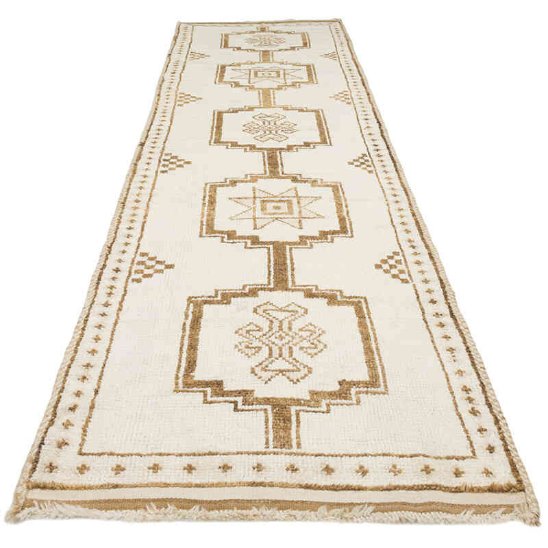 Alfombra Vintage de pasillo - 95 cm x 370 cm - K0077812