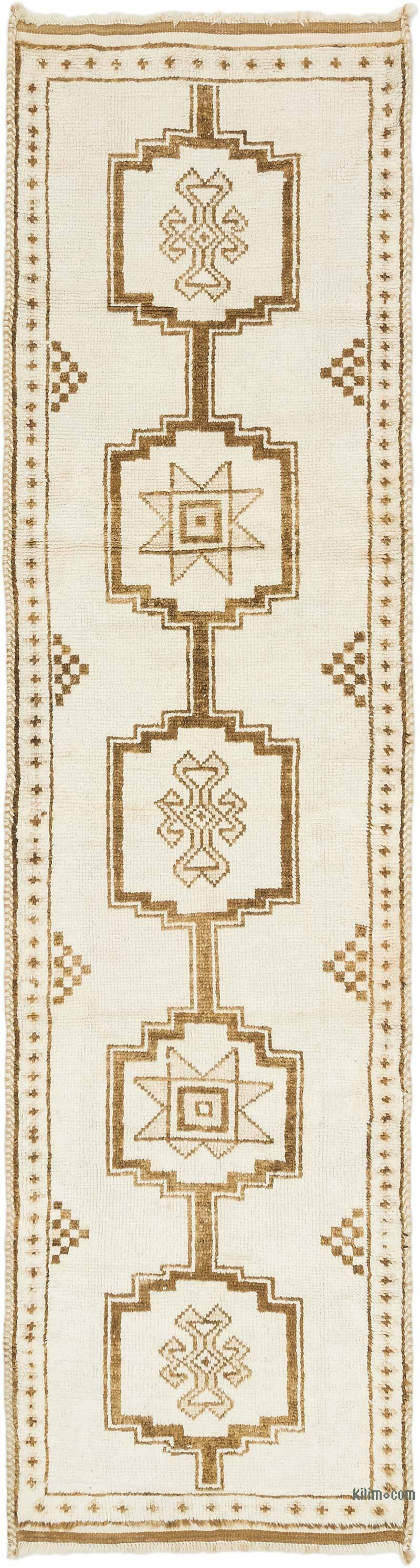 Alfombra Vintage de pasillo - 95 cm x 370 cm - K0077812