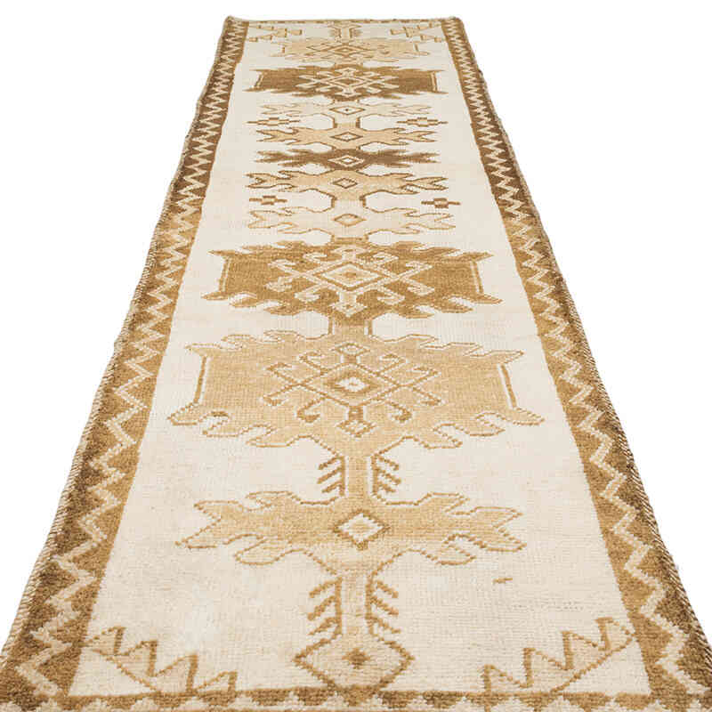 Vintage Tribal Runner Rug - 3' 4" x 11' 11" (40" x 143") - K0077815