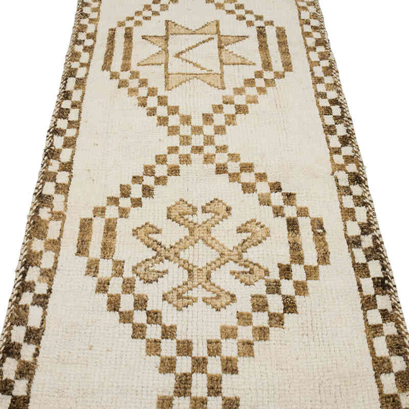Vintage Tribal Runner Rug - 3'  x 11' 2" (36" x 134") - K0077816