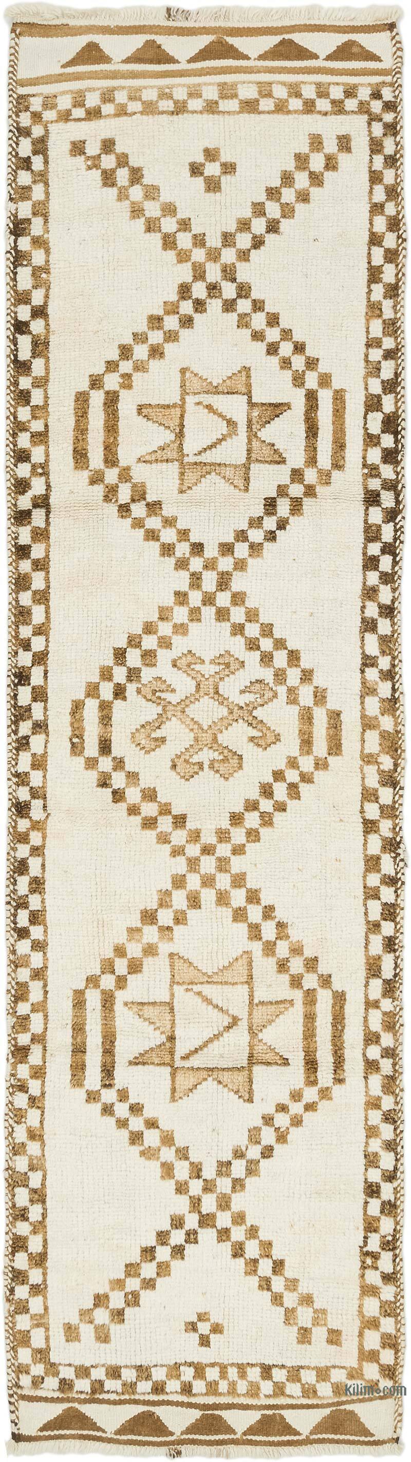 Vintage Tribal Runner Rug - 3'  x 11' 2" (36" x 134") - K0077816