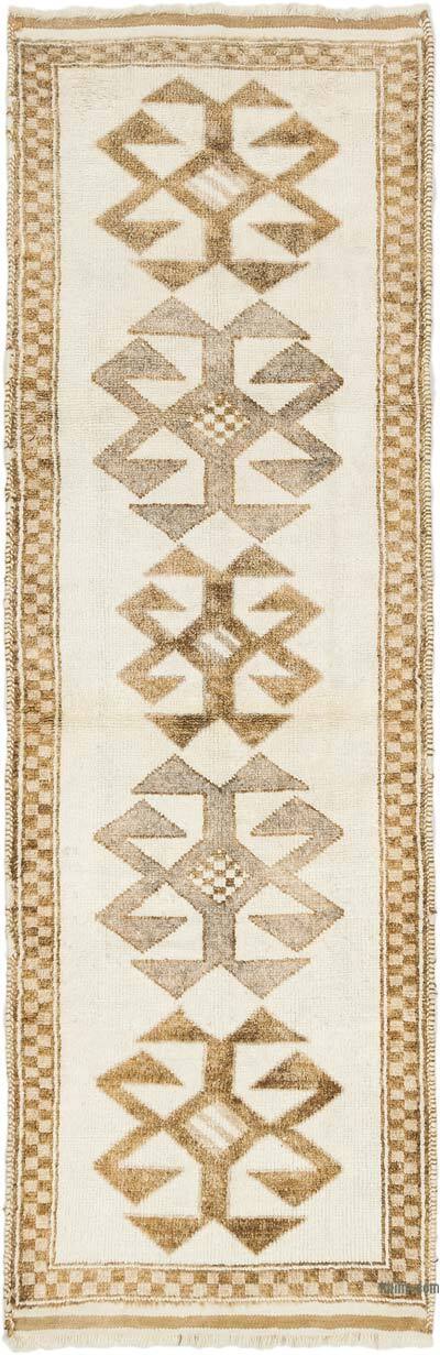 Alfombra Vintage de pasillo - 115 cm x 353 cm