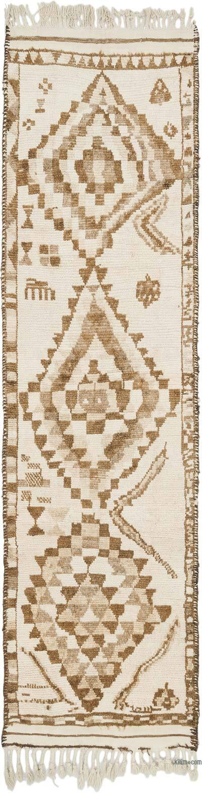 Vintage Tribal Runner Rug - 3'  x 11' 5" (36" x 137")