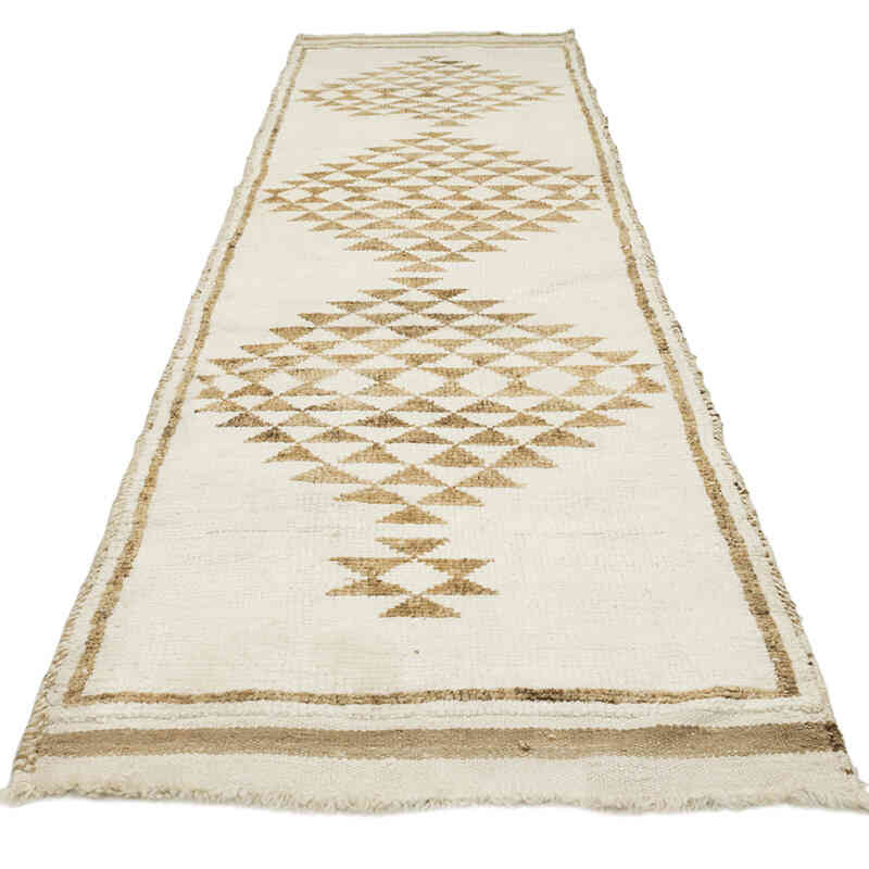 Alfombra Vintage de pasillo - 93 cm x 318 cm - K0077821