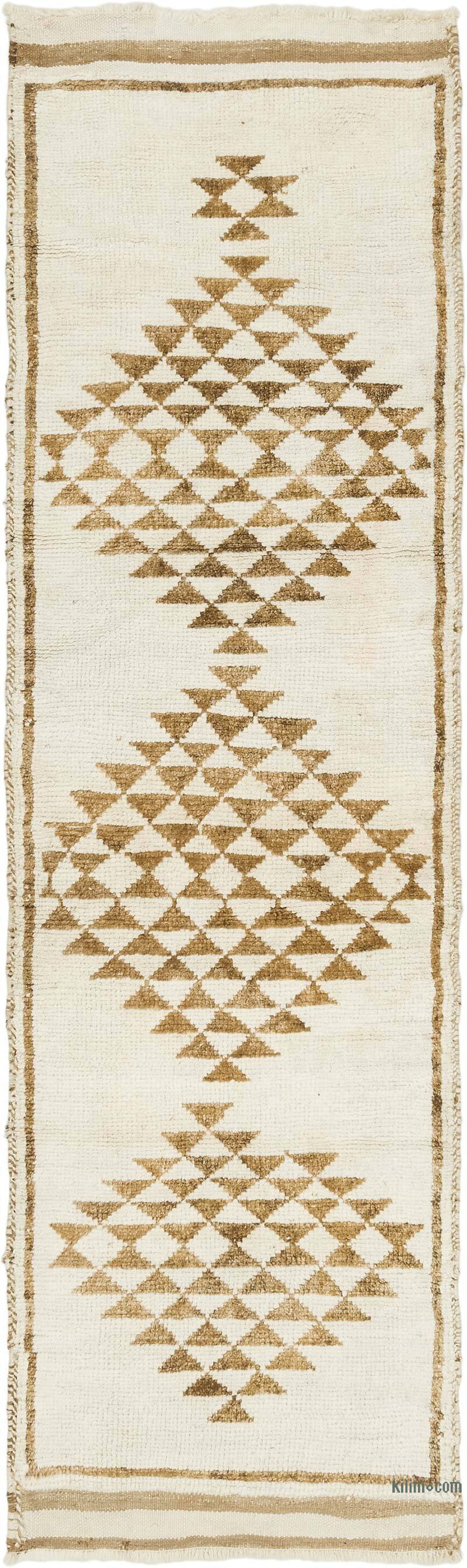 Alfombra Vintage de pasillo - 93 cm x 318 cm - K0077821