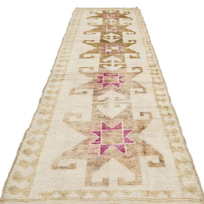 Alfombra Vintage de pasillo - 100 cm x 362 cm - K0077823