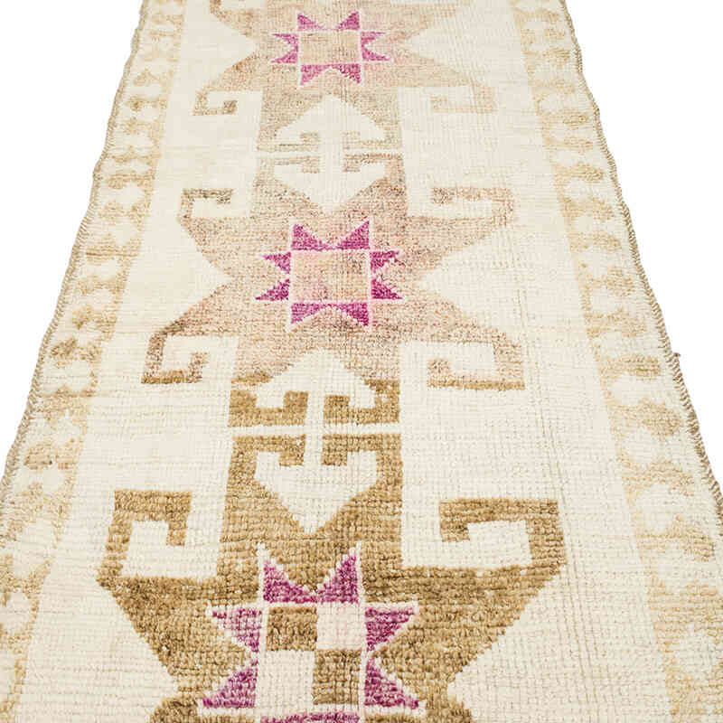 Alfombra Vintage de pasillo - 100 cm x 362 cm - K0077823