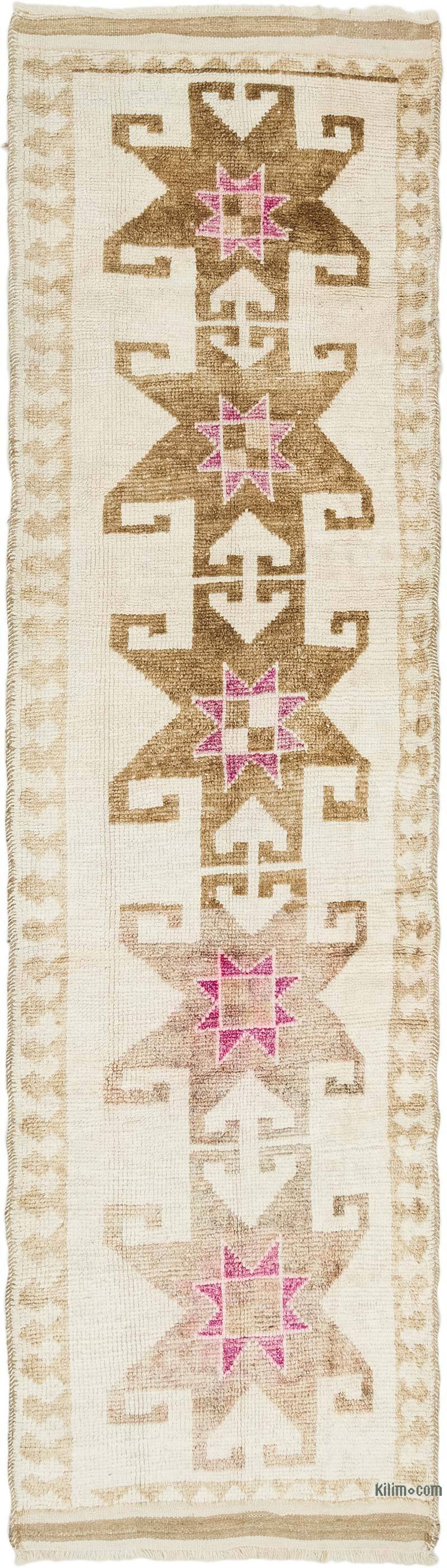 Alfombra Vintage de pasillo - 100 cm x 362 cm - K0077823