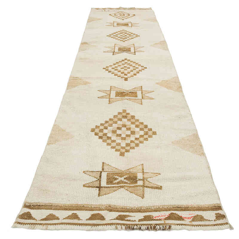 Vintage Tribal Runner Rug - 2' 11" x 11' 10" (35" x 142") - K0077824