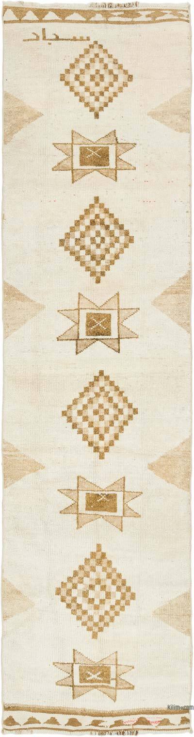Vintage Anadolu Yolluk - 88 cm x 361 cm