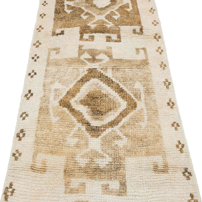 Vintage Tribal Runner Rug - 2' 8" x 10' 9" (32" x 129") - K0077826